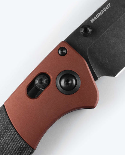 15080BK-04 Crooked River | Burnt Copper | Black Micarta