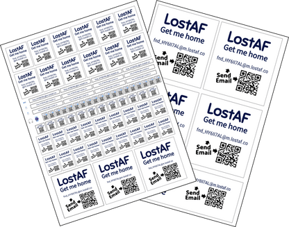 Lost And Found Stickers