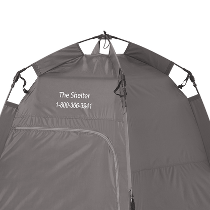 PQ500 – Gray Privacy Shelter