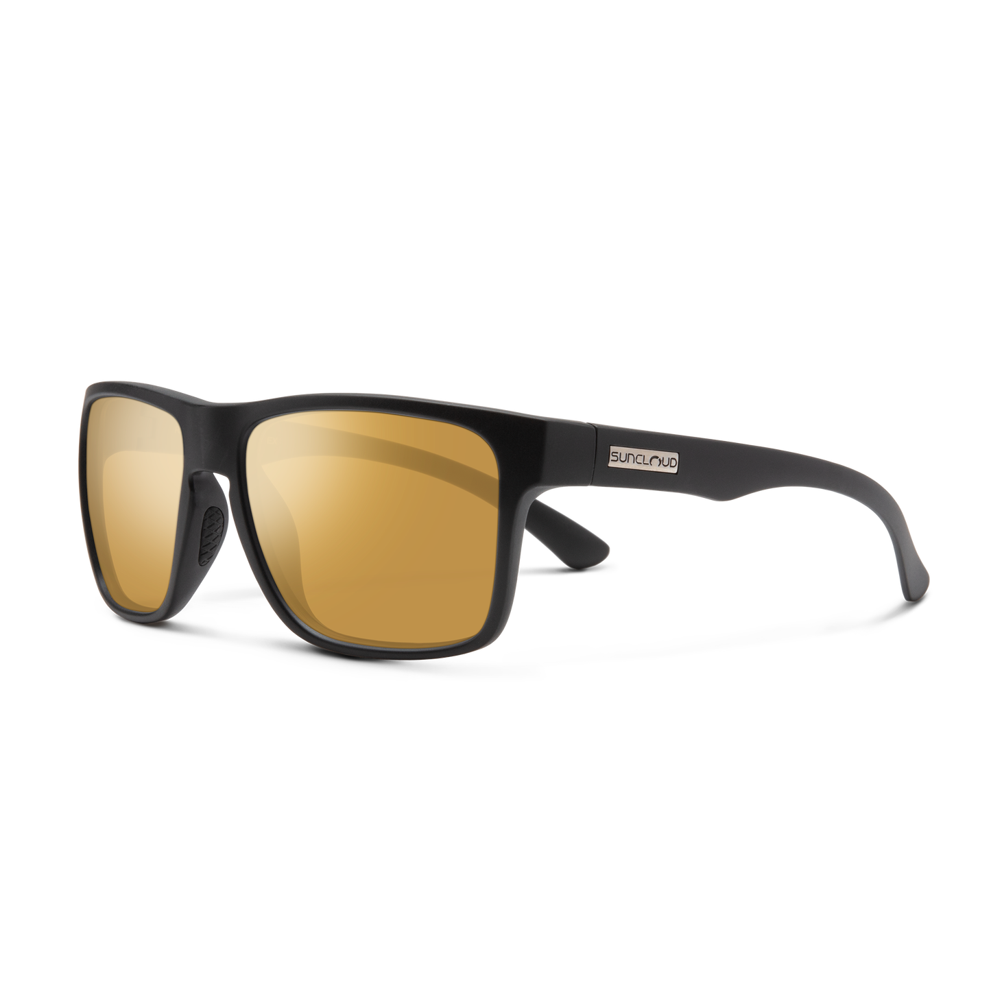 Rambler Matte Black + Polarized Sienna Mirror Lens