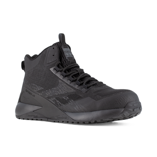 Nano X1 Adventure Work - RB3484  Men's Athletic Work Mid Cut - Black