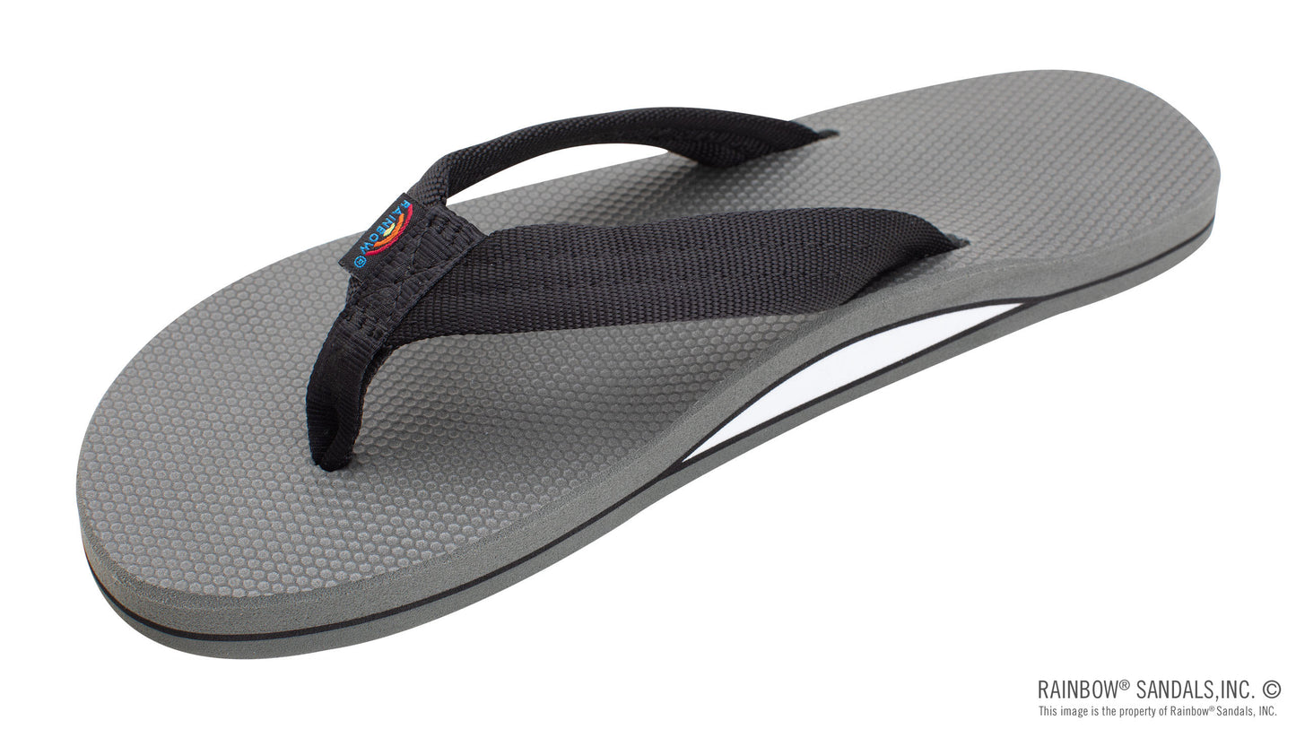 New Classic Rubber - Single Layer Soft Top 1" EVA Rubber Filled Nylon Strap