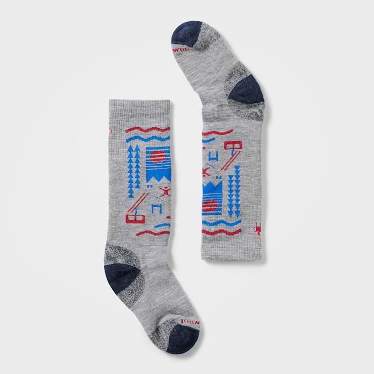 Kids' Wintersport Full Cushion Ski Day OTC Socks