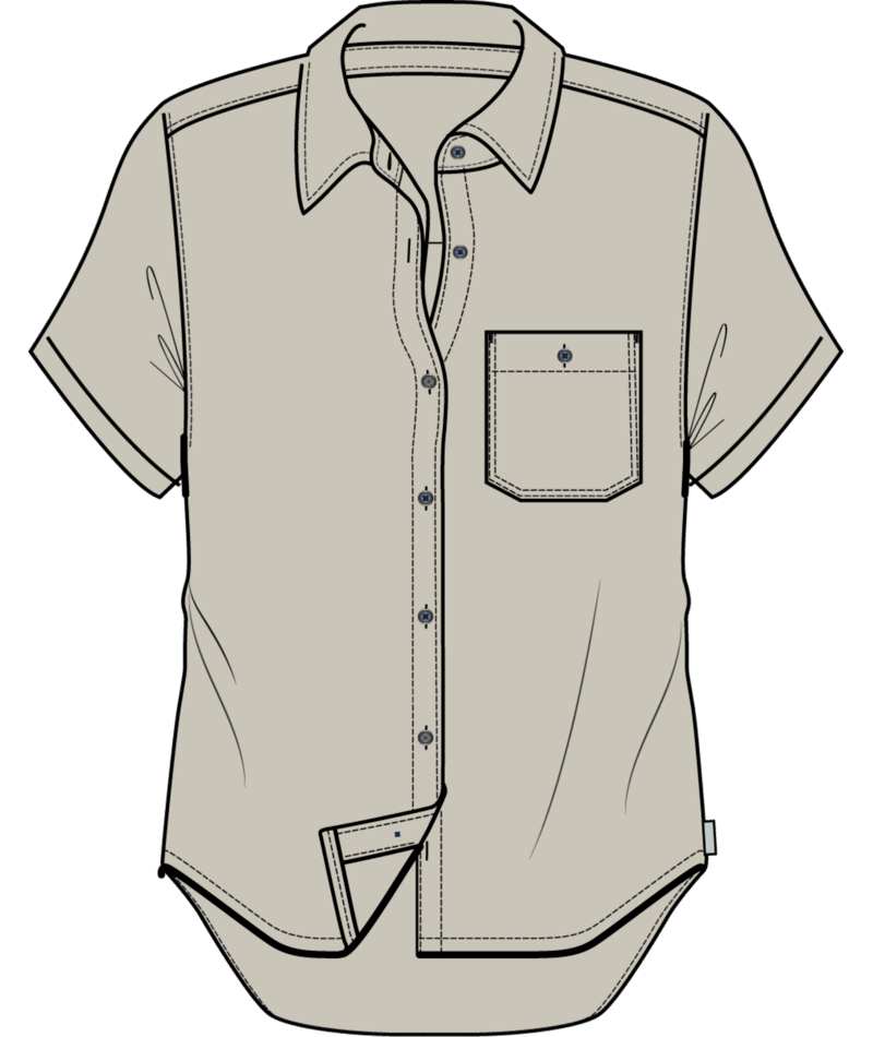 Women's Astroman Short Sleeve Sun Shirt