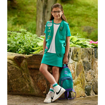 Junior Cargo Skort - Green