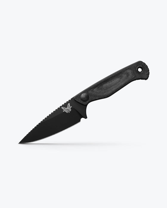 203BK-02 Dacian® | Black Micarta | Spear-Point