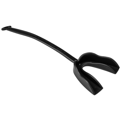 BOIL-AND-BITE STRAPPED MOUTHGUARDS - Adult - Black