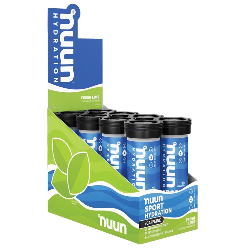 NUUN SPORT+CAF FRESH LIME TABS