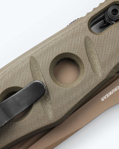2750SFE-04 Auto Adamas® | OD Green G10 | Drop-point