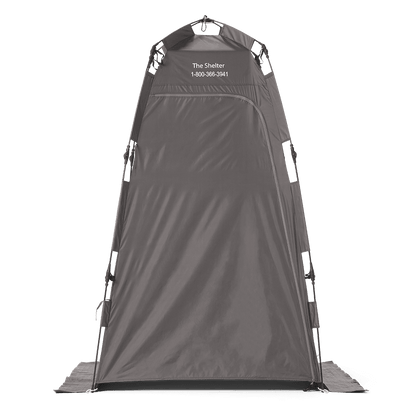 PQ500 – Gray Privacy Shelter