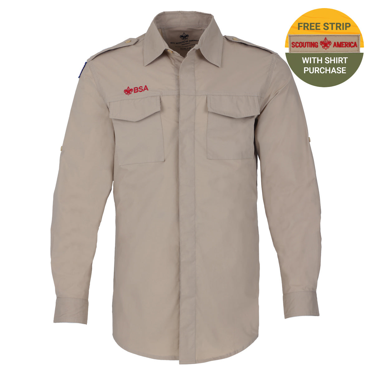 Scouts BSA Long Sleeve Uniform Shirt - Adult S-4XL – Casual Adventure ...
