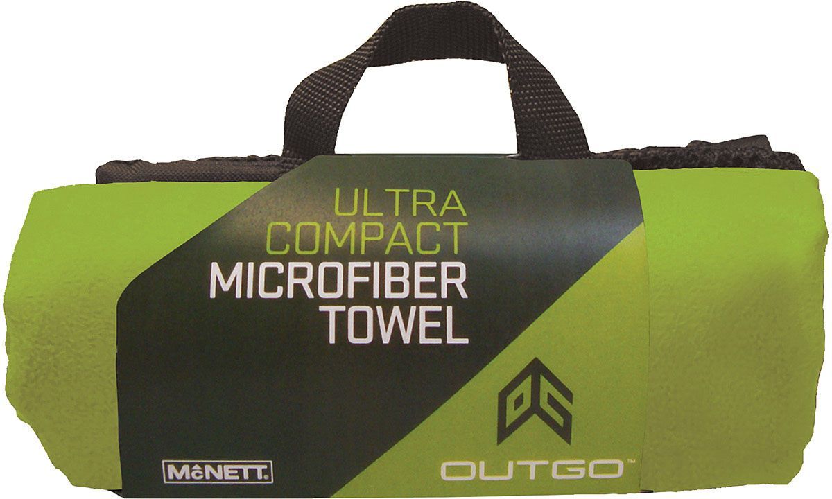OUTGO MICROFIBER TOWEL GREEN-L