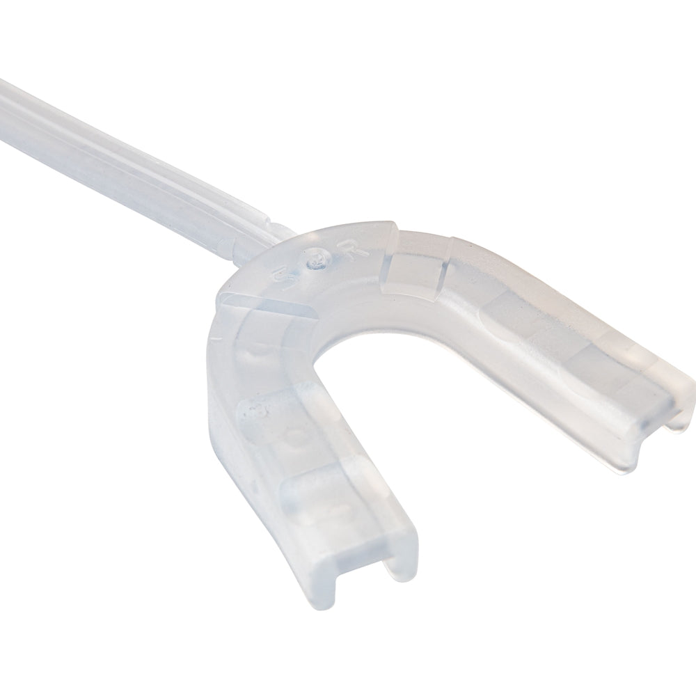 BOIL-AND-BITE STRAPPED MOUTHGUARDS - Youth - Clear
