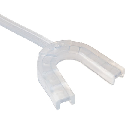 BOIL-AND-BITE STRAPPED MOUTHGUARDS - Youth - Clear