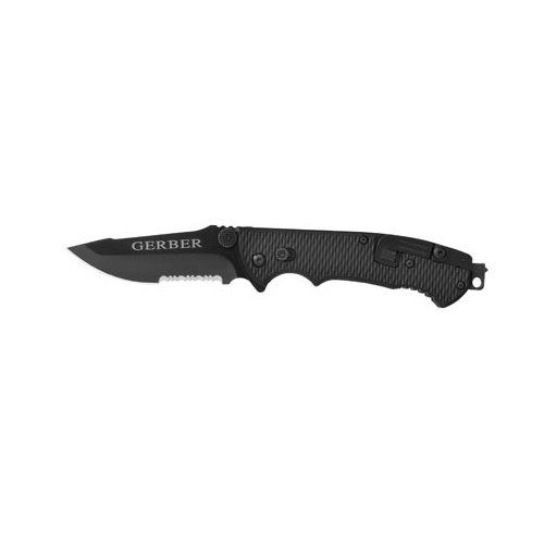 Gerber Hinderer CLS
Combat Life Saver Knife, Serrated Edge