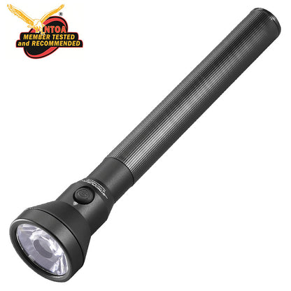 UltraStinger LED Rechargeable Flashlight with Charger - 230V AC/12V DC - 2 Holders Charger type: AC and DC