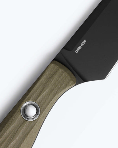 4045BK-01 True Paring Knife | OD Green