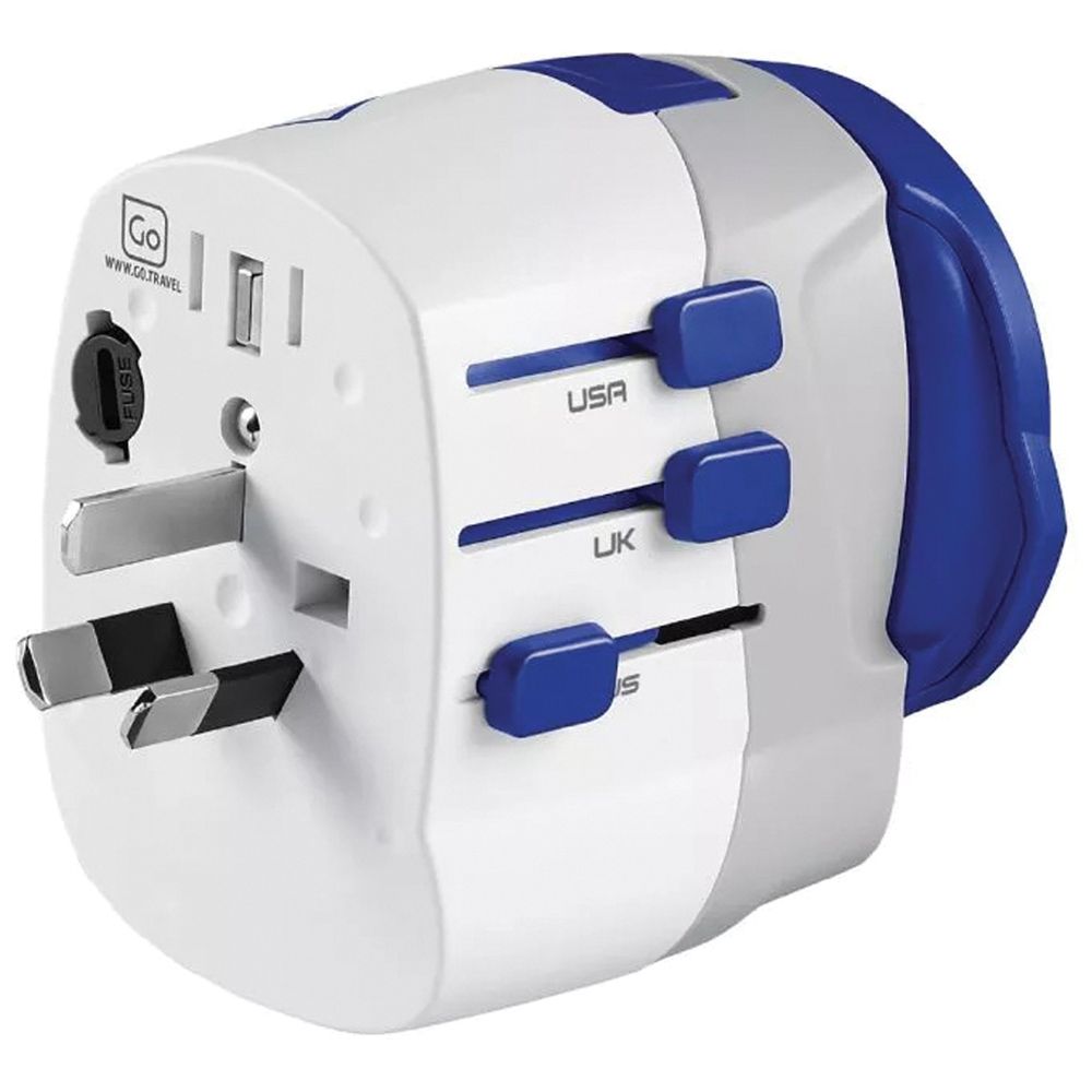 WORLDWIDE ADAPTER USB-A & USB-C