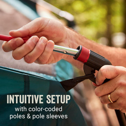 Skylodge™ 12-Person Camping Tent With Screen Room, Evergreen