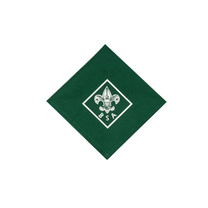 BSA Universal Emblem Printed Neckerchief, Green