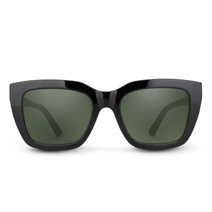 Marion - Black + Polarized Gray Green Lens