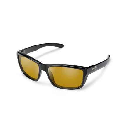 MAYOR MATTE  BLACK 57 YEL SP POLARIZED