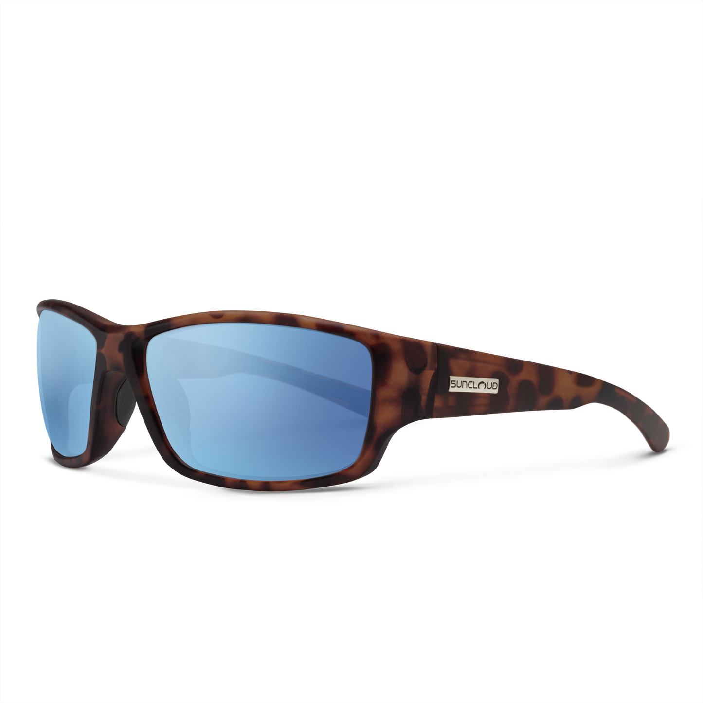 Hull -Matte Tortoise + Polarized Aqua Mirror