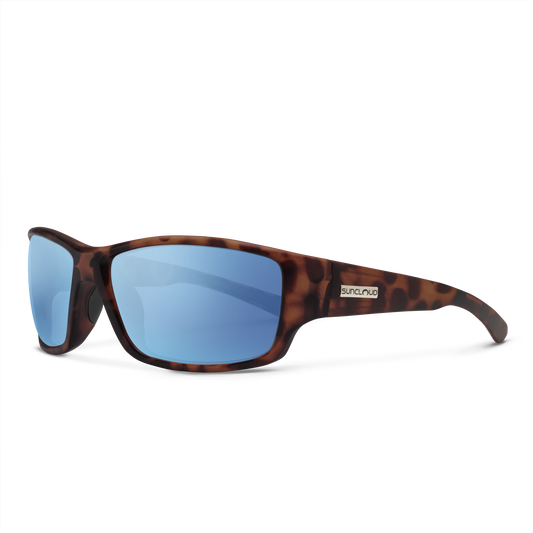 Hull -Matte Tortoise + Polarized Aqua Mirror
