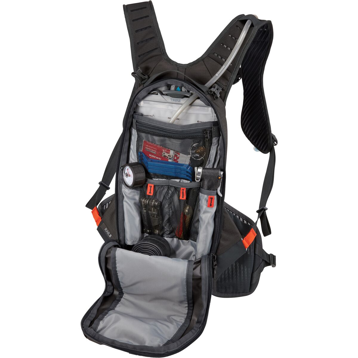 Rail Hydration Pack 8L - OBSIDIAN