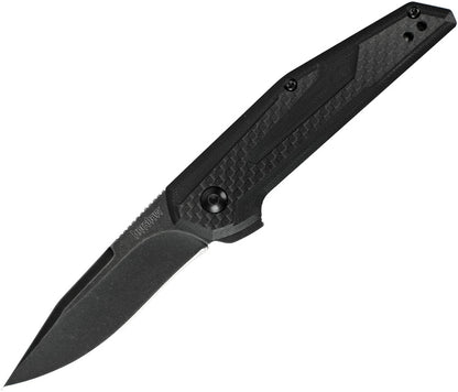 Kershaw Fraxion Linerlock Black Satin
