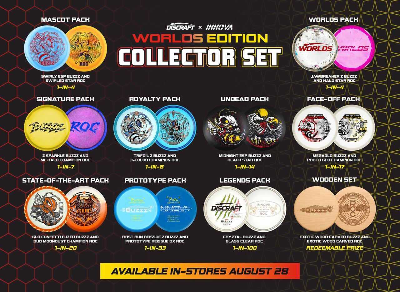Innova x Discraft 2026 Worlds Edition Collector Set