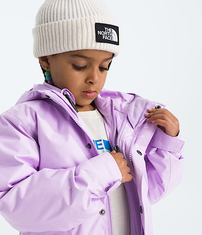 KID NORTH DOWN TRICLIMATE LITE LILAC