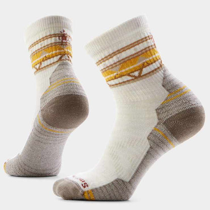 Women's Hike Light Cushion Zig Zag Valley Mid Crew Socks