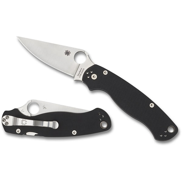 Spyderco Para Military 2 G-10 Black Plain