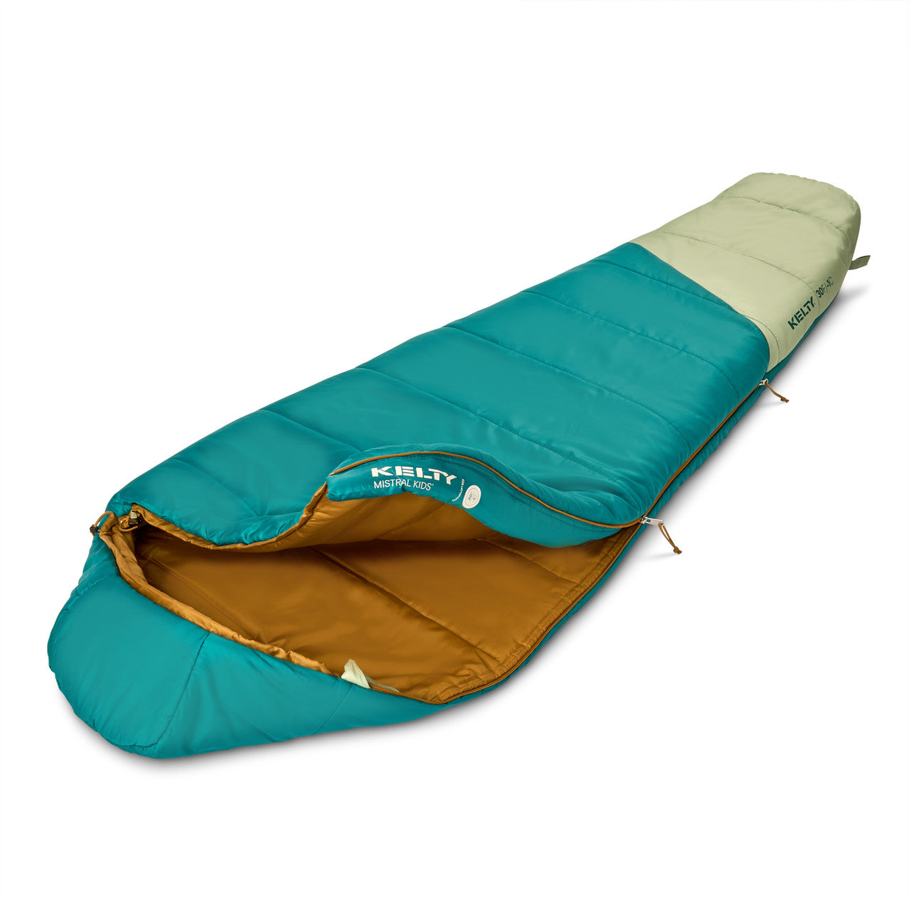 Kids' Mistral 30 Degree Sleeping Bag - Deep Lake