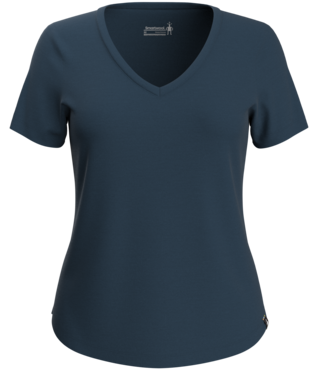 Women's Merino Sport 120 V-Neck Short Sleeve