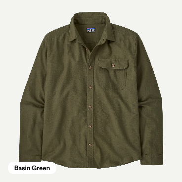 M's L/S Cotton in Conversion LW Fjord Flannel Shirt