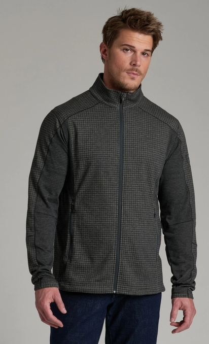 Men's Reactiv Grid Full Zip