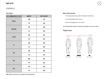 Loose Fit Washed Duck Insulated Coverall