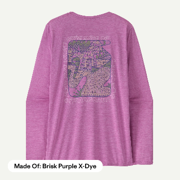 W's L/S Cap Cool Daily Graphic Shirt - Lands