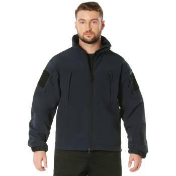 Rothco Concealed Carry Soft Shell Jacket - Midnight Navy Blue