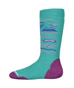 Kids' Wintersport Full Cushion Ski Day OTC Socks