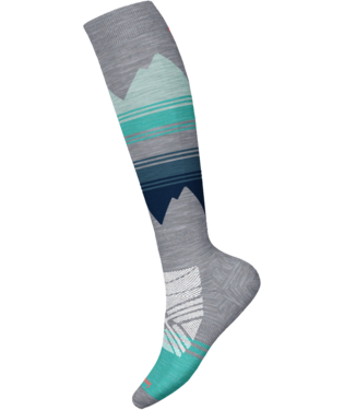 Women's Ski Targeted Cushion Pattern OTC Socks