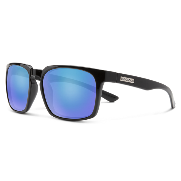 Hundo Black | Polarized Blue Mirror