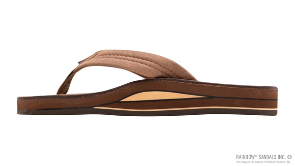 Luxury Leather - Double Layer Arch  Support