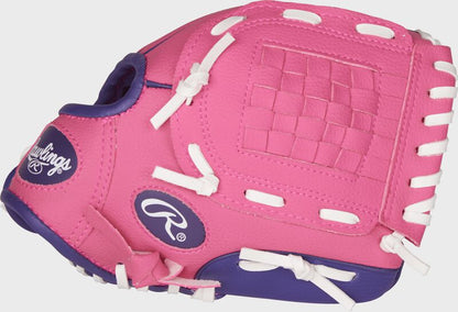 Players Series 9 in Softball Glove with Soft Core Ball - Pink