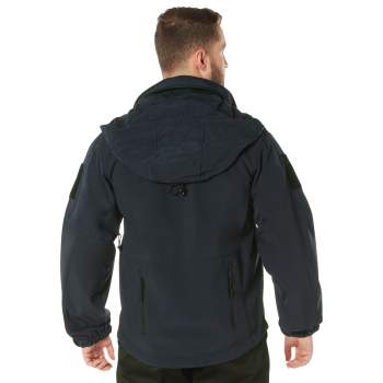 Rothco Concealed Carry Soft Shell Jacket - Midnight Navy Blue