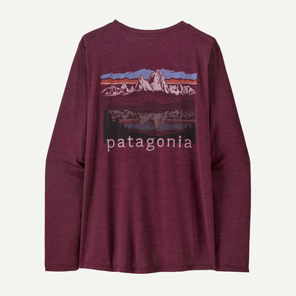 W's L/S Cap Cool Daily Shirt - Fitz Roy Foothills