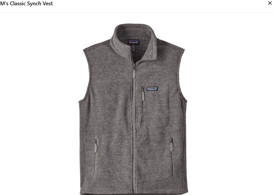 Men's Classic Synchilla® Fleece Vest