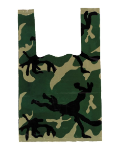 Woodland Camo Shopping Bag